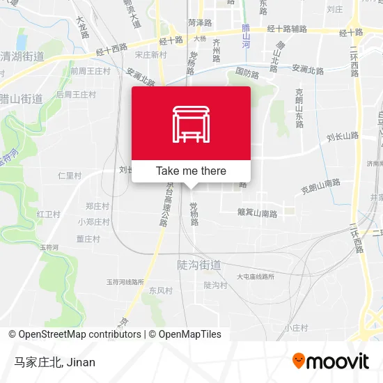马家庄北 map