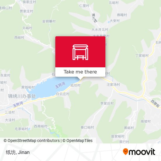 纸坊 map