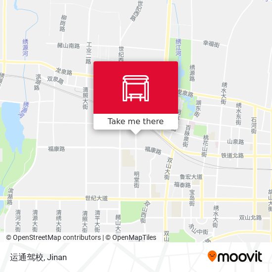 运通驾校 map