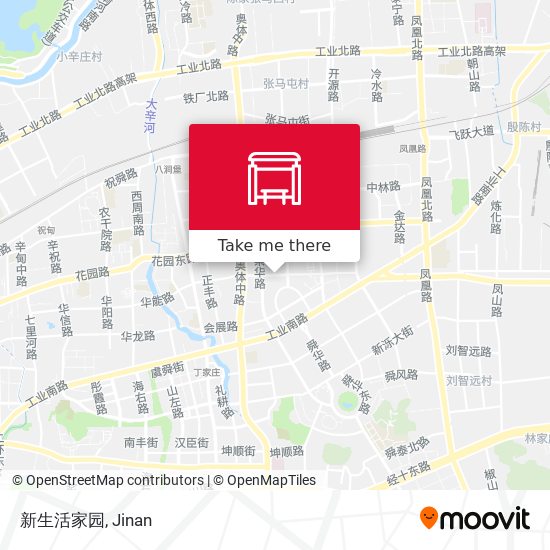 新生活家园 map