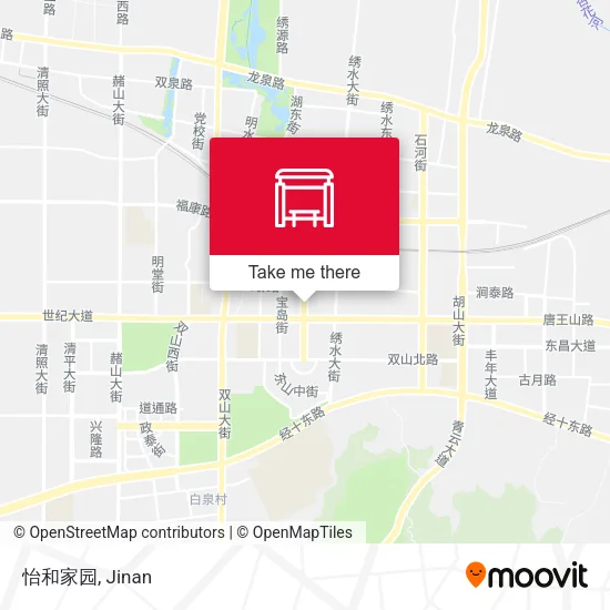 怡和家园 map