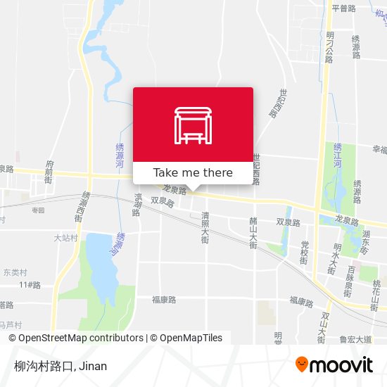 柳沟村路口 map