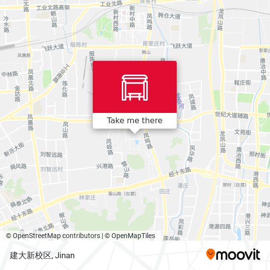 建大新校区 map