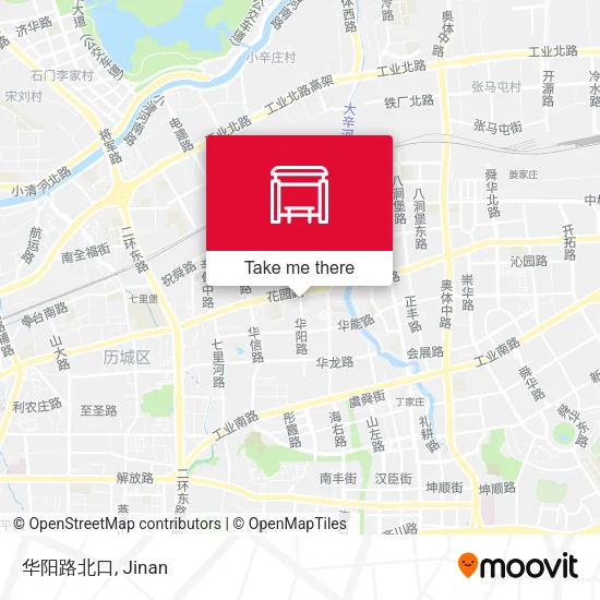 华阳路北口 map