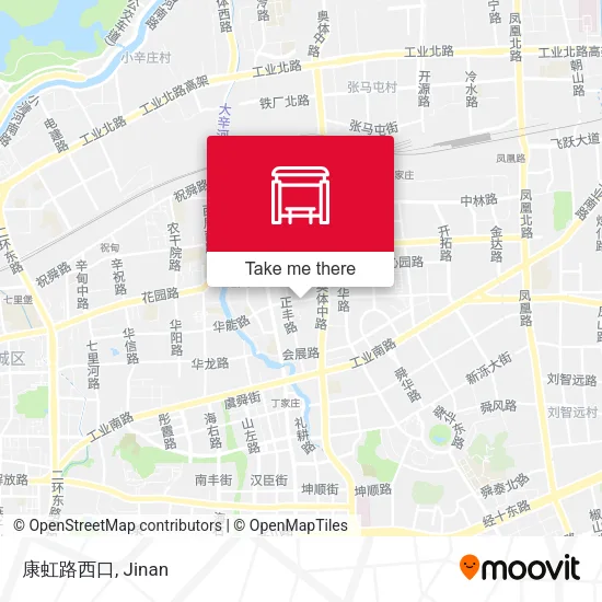 康虹路西口 map