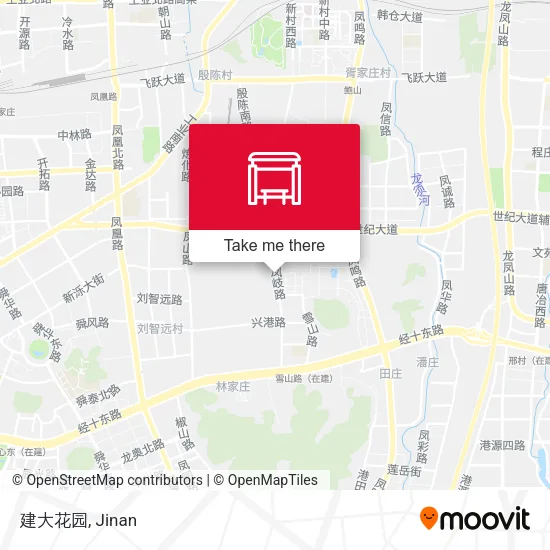 建大花园 map