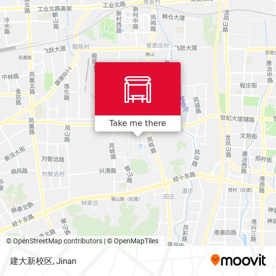 建大新校区 map