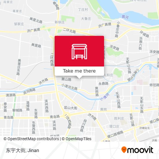 东宇大街 map