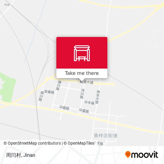 周闫村 map