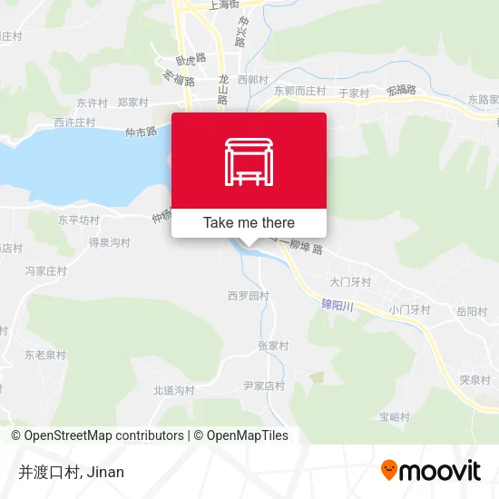 并渡口村 map