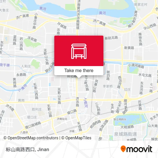 标山南路西口 map