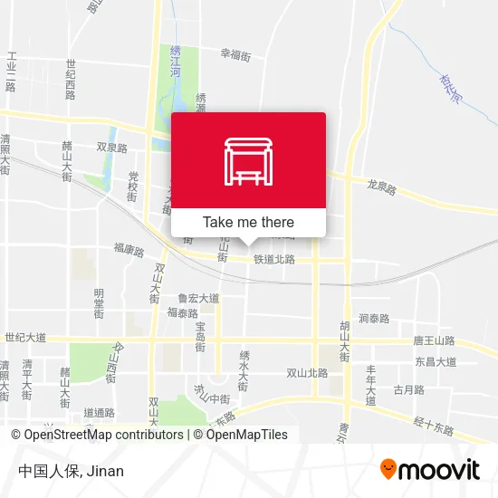 中国人保 map