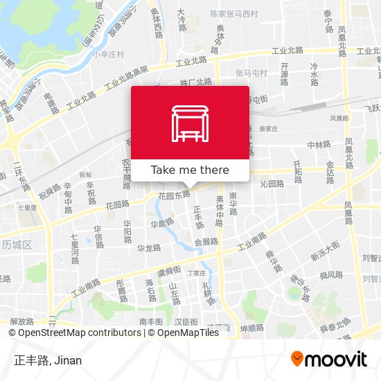 正丰路 map