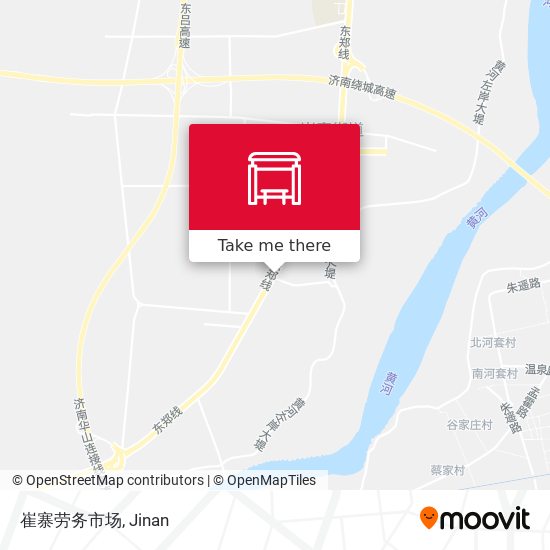 崔寨劳务市场 map