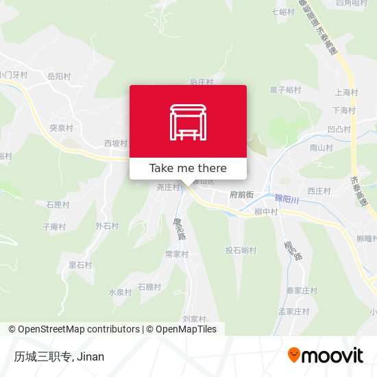 历城三职专 map