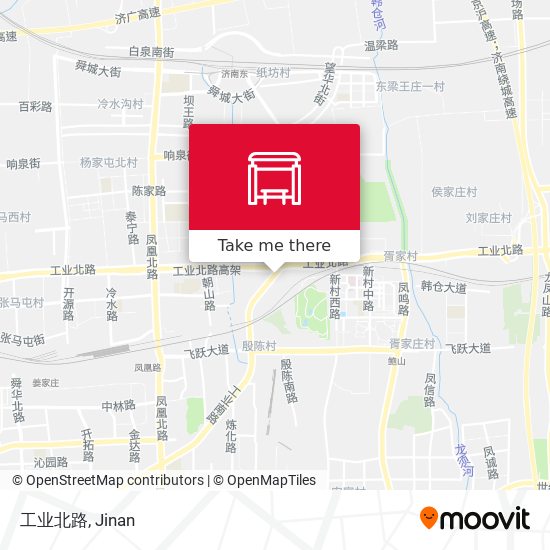 工业北路 map