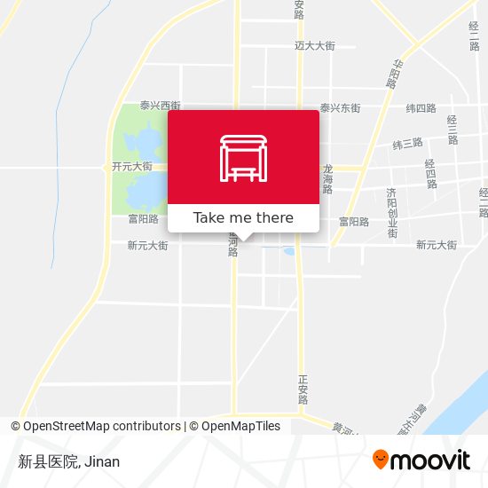 新县医院 map