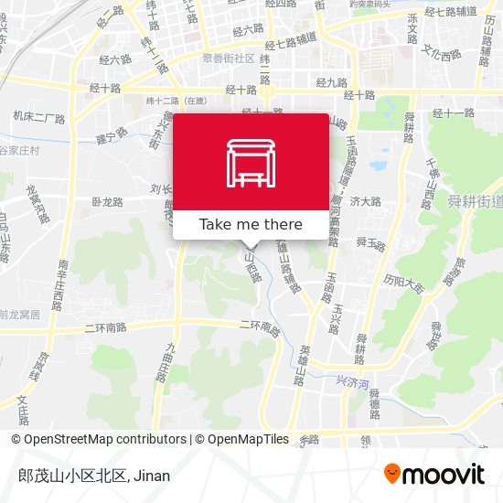 郎茂山小区北区 map