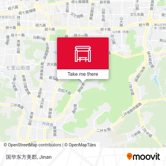 国华东方美郡 map