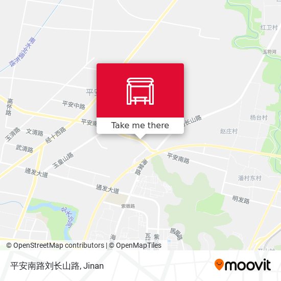 平安南路刘长山路 map