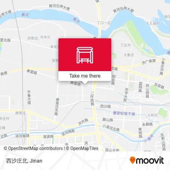 西沙庄北 map