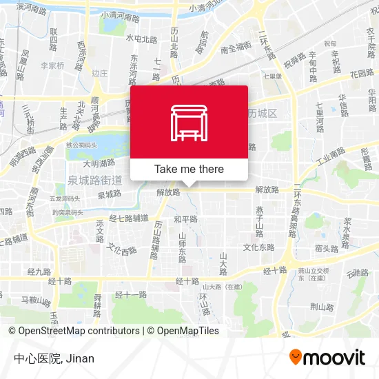 中心医院 map
