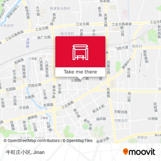 牛旺庄小区 map