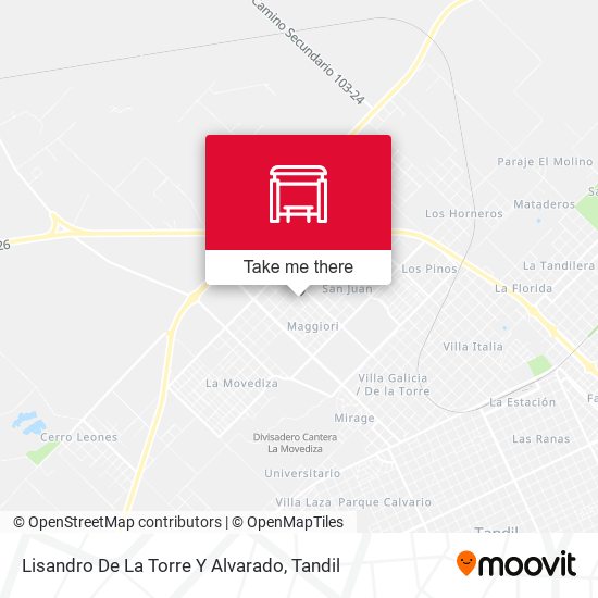 Lisandro De La Torre Y Alvarado map