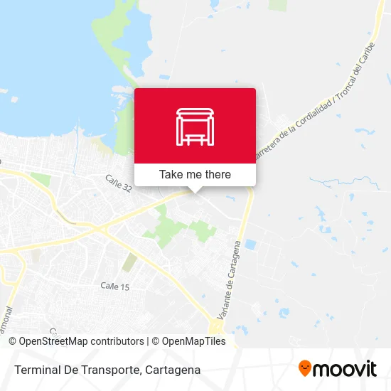 Terminal De Transporte map
