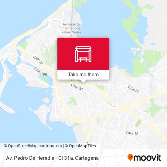 Av. Pedro De Heredia - Cl 31a map