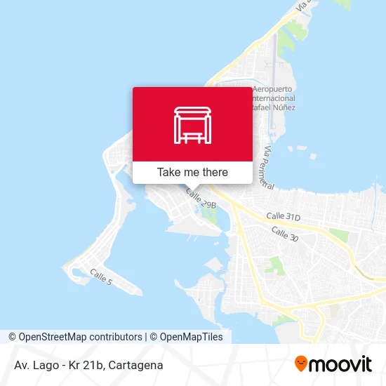 Av. Lago - Kr 21b map