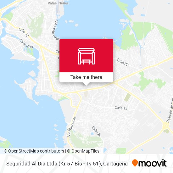 Mapa de Seguridad Al Día Ltda (Kr 57 Bis - Tv 51)