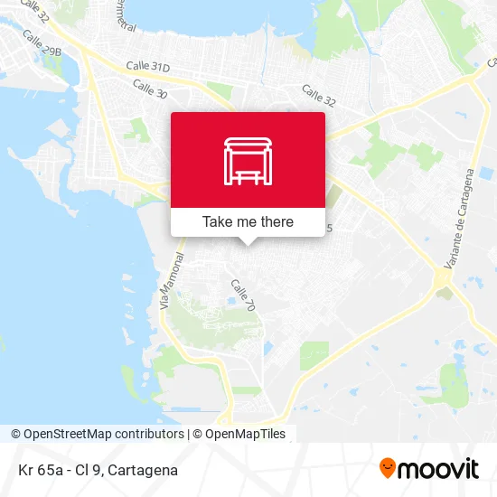 Kr 65a - Cl 9 map