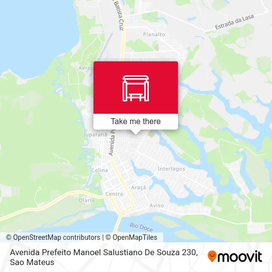 Avenida Prefeito Manoel Salustiano De Souza 230 map
