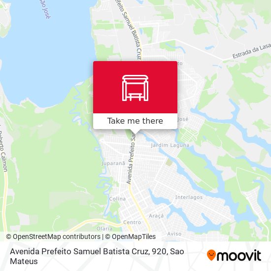 Avenida Prefeito Samuel Batista Cruz, 920 map
