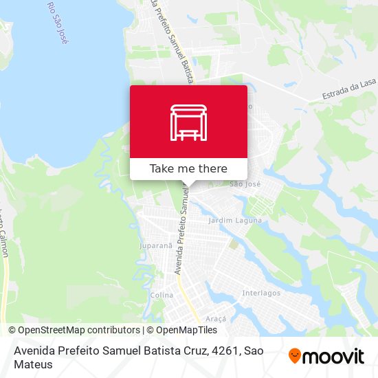 Avenida Prefeito Samuel Batista Cruz, 4261 map