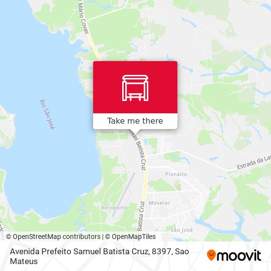 Avenida Prefeito Samuel Batista Cruz, 8397 map