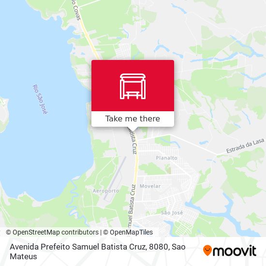 Avenida Prefeito Samuel Batista Cruz, 8080 map