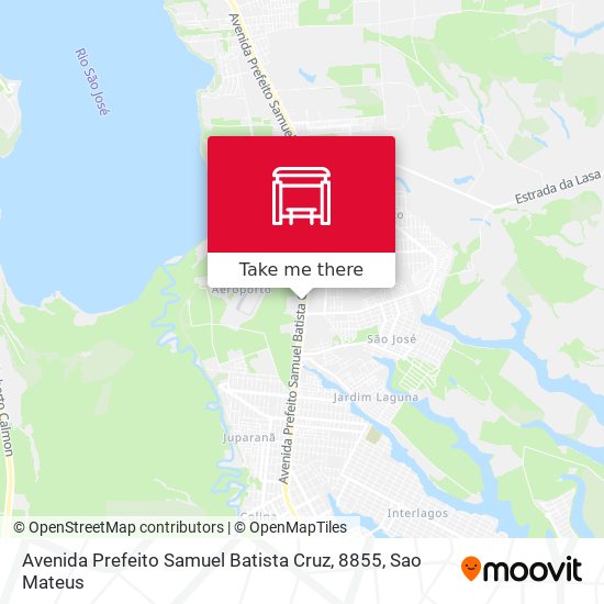 Avenida Prefeito Samuel Batista Cruz, 8855 map