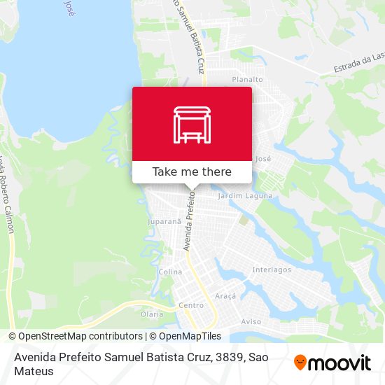Avenida Prefeito Samuel Batista Cruz, 3839 map