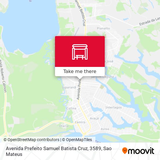 Avenida Prefeito Samuel Batista Cruz, 3589 map