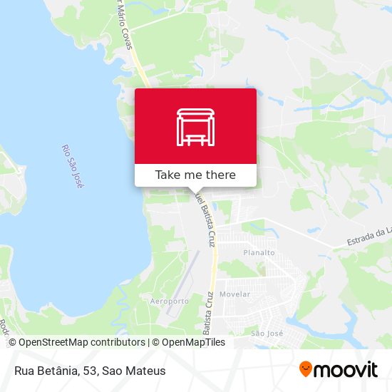 Rua Betânia, 53 map