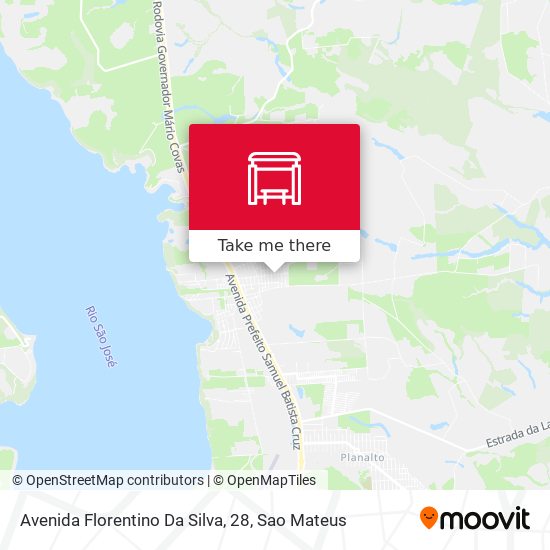 Avenida Florentino Da Silva, 28 map