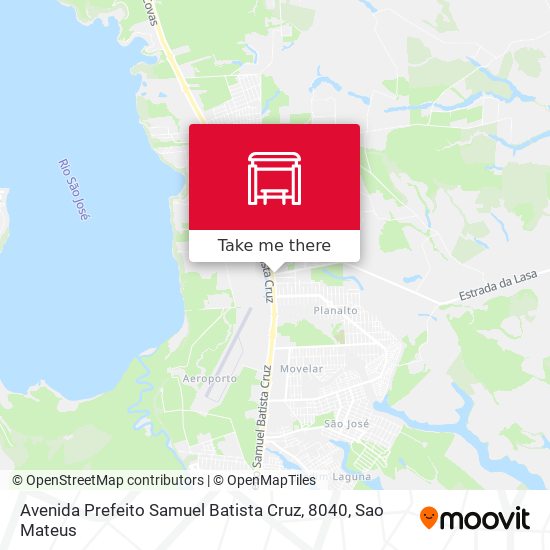 Avenida Prefeito Samuel Batista Cruz, 8040 map