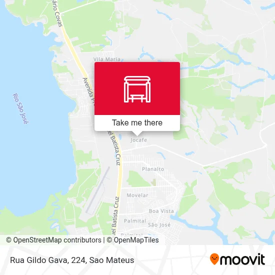 Rua Gildo Gava, 224 map