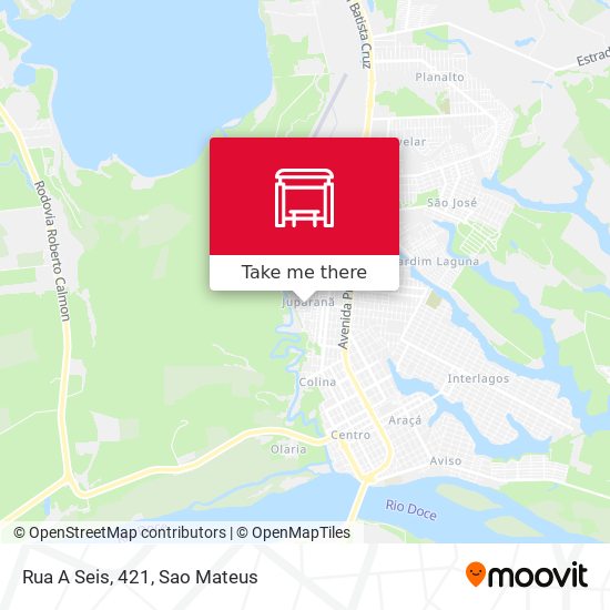 Rua A Seis, 421 map