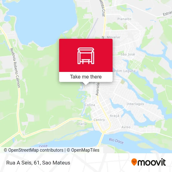 Rua A Seis, 61 map