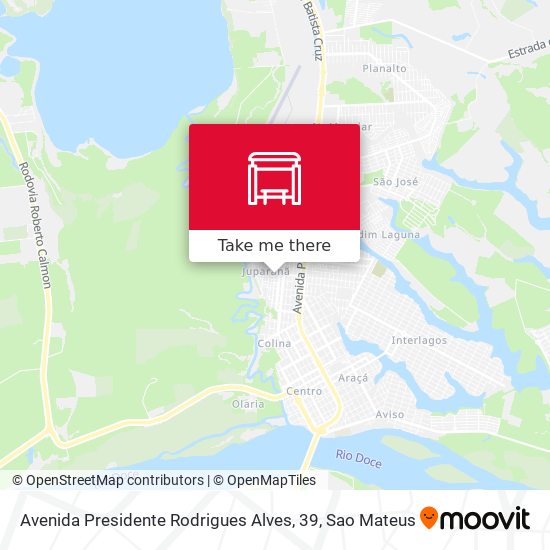 Avenida Presidente Rodrigues Alves, 39 map