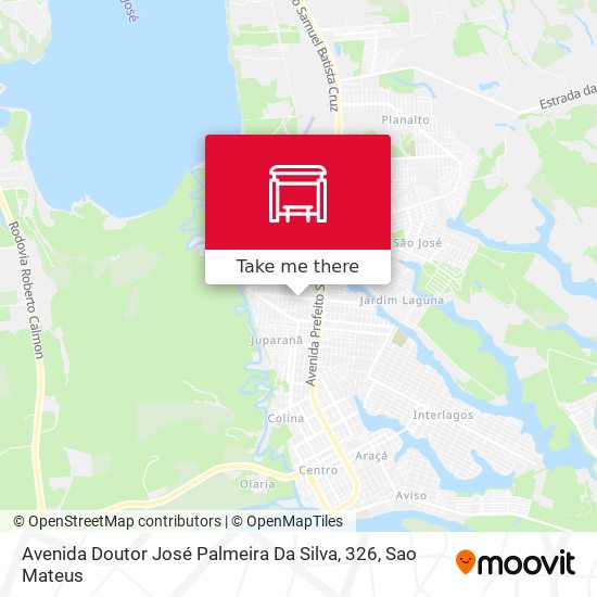 Avenida Doutor José Palmeira Da Silva, 326 map