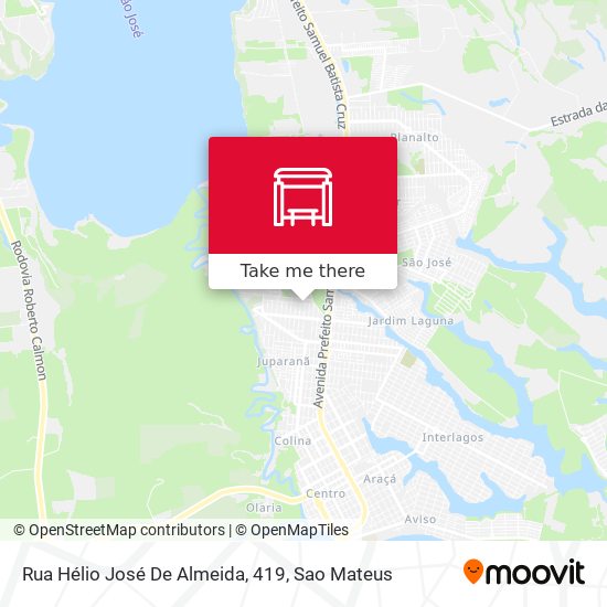 Rua Hélio José De Almeida, 419 map